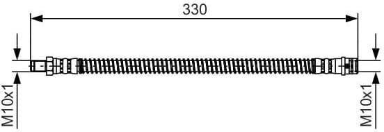 Brake Hose 1 987 481 394