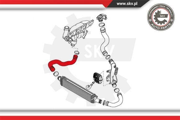 Charge Air Hose 43SKV116 - image 4