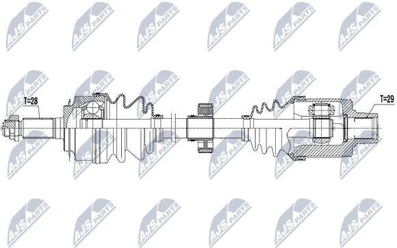 Drive Shaft NPW-HD-044 - image 5