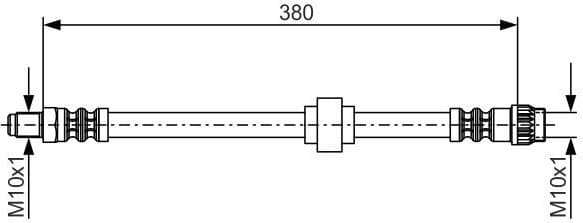 Brake Hose 1 987 476 700