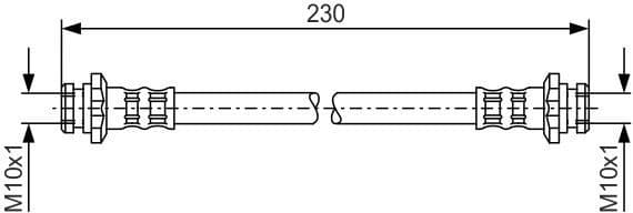 Brake Hose 1 987 476 137