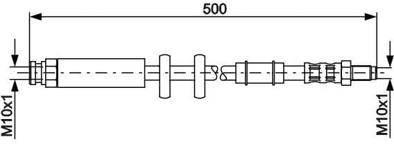 Brake Hose 1 987 481 067