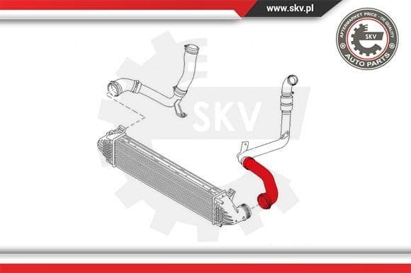 Charge Air Hose 43SKV047 - image 4