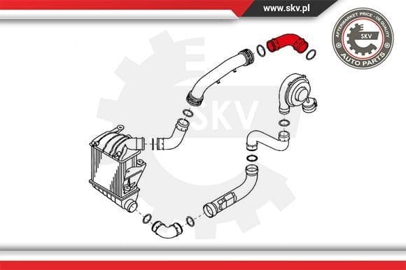 Charge Air Hose 24SKV649 - image 4