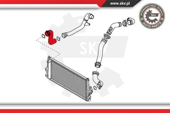 Charge Air Hose 24SKV102 - image 3