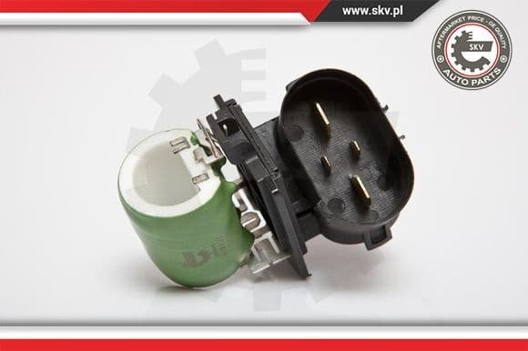 Resistor, interior blower 95SKV072 - image 2