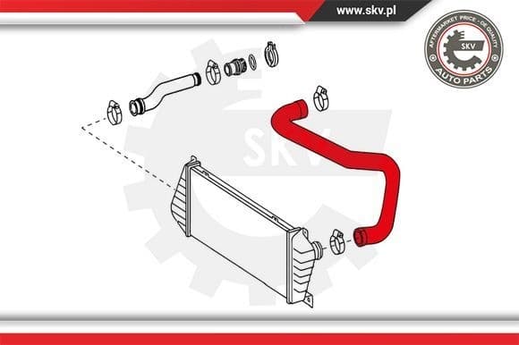 Charge Air Hose 24SKV211 - image 3