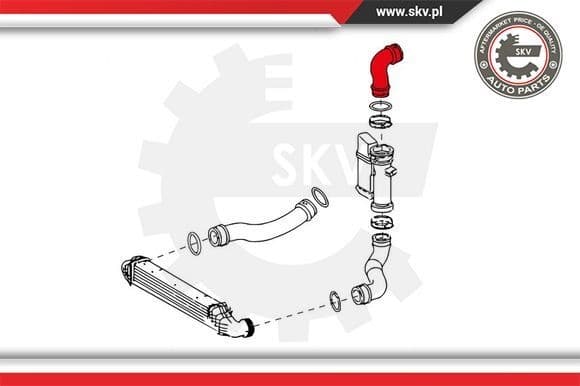 Charge Air Hose 24SKV637 - image 4