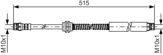 Brake Hose 1 987 481 447