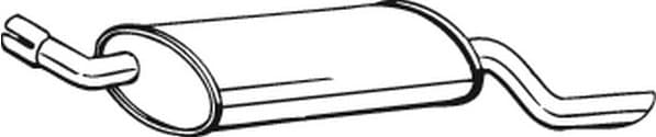 Rear Muffler 185-439