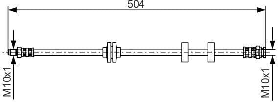 Brake Hose 1 987 476 879