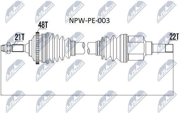 Drive Shaft NPW-PE-003 - image 4