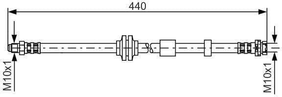 Brake Hose 1 987 481 059