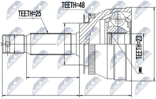 Joint Kit, drive shaft NPZ-HY-503