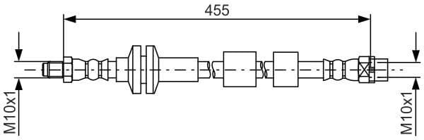 Brake Hose 1 987 481 783 - image 5