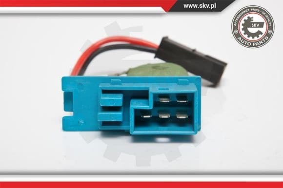 Resistor, interior blower 95SKV059 - image 4