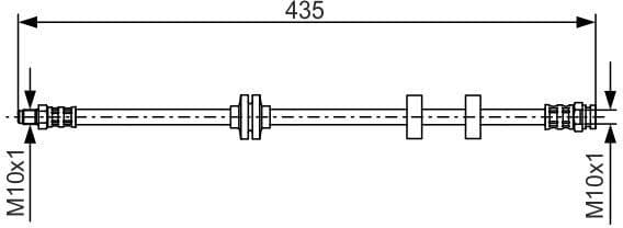 Brake Hose 1 987 476 878