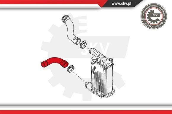 Charge Air Hose 24SKV013 - image 3