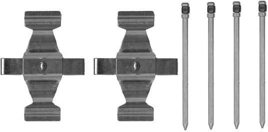 Accessory Kit, disc brake pad 1 987 474 743