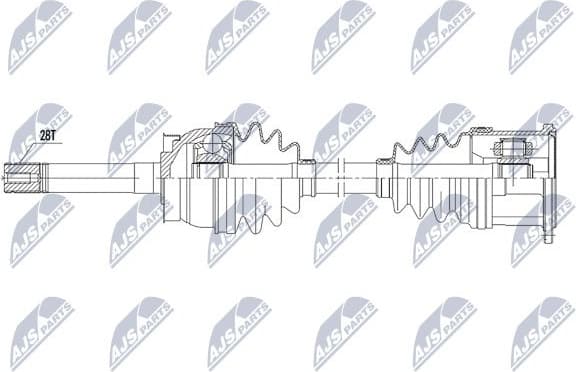Drive Shaft NPW-NS-104