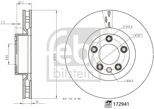 Brake Disc 172941