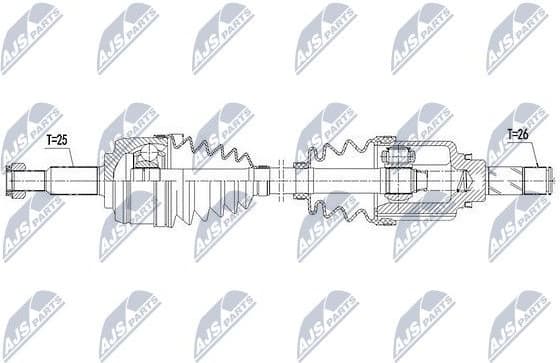 Drive Shaft NPW-RE-109 - image 4