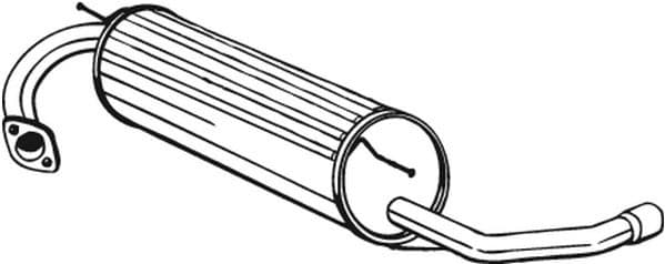 Rear Muffler 228-003