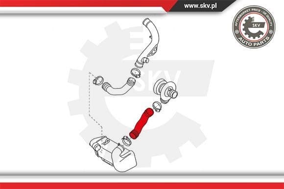 Charge Air Hose 24SKV676 - image 4