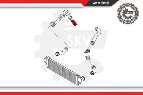 Charge Air Hose 24SKV652 - image 4