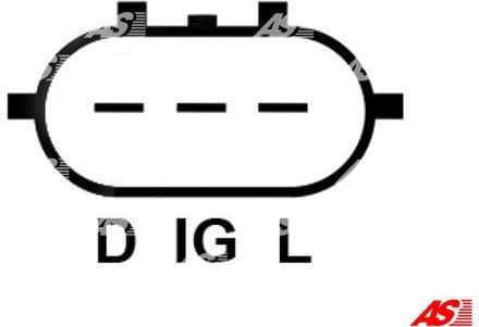 Alternator AS A6373 - image 5