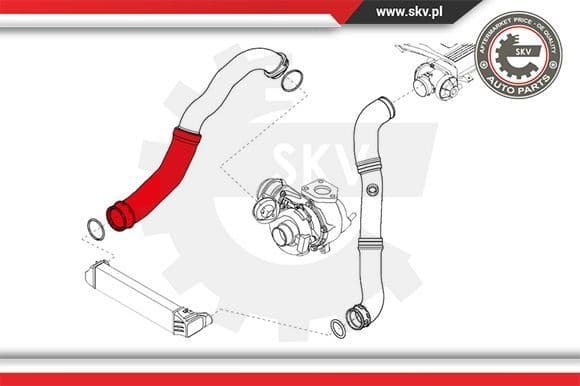Charge Air Hose 24SKV159 - image 4