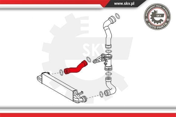 Charge Air Hose 24SKV618 - image 4