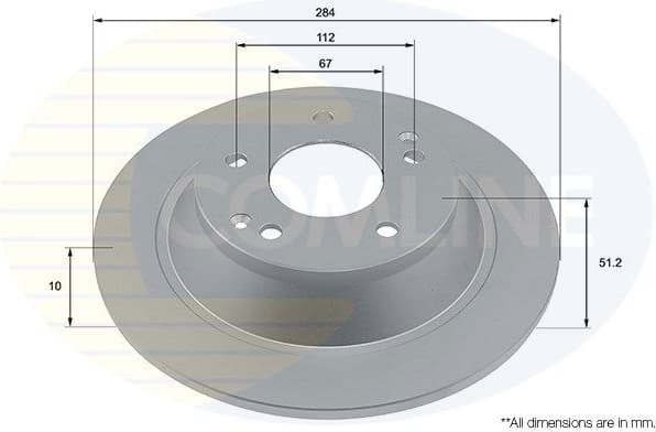 Brake Disc COATED ADC2955