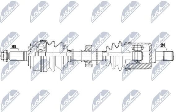 Drive Shaft NPW-HD-043 - image 5