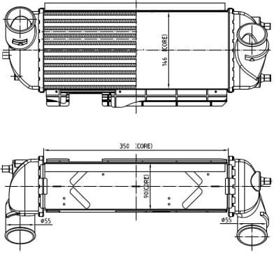 Charge Air Cooler 30989
