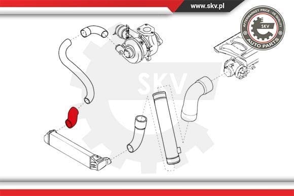 Charge Air Hose 24SKV152 - image 4