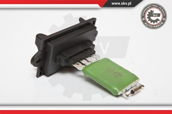 Resistor, interior blower 95SKV053