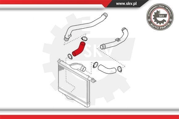 Charge Air Hose 24SKV853 - image 4