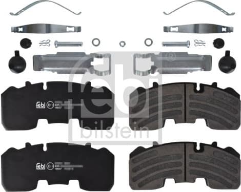 Brake Pad Set, disc brake 16607