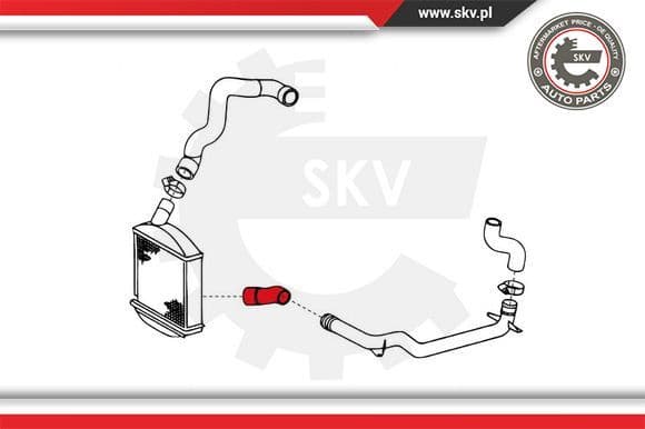 Charge Air Hose 24SKV744 - image 4