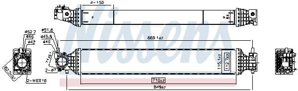 Charge Air Cooler ** FIRST FIT ** 961542 - image 2
