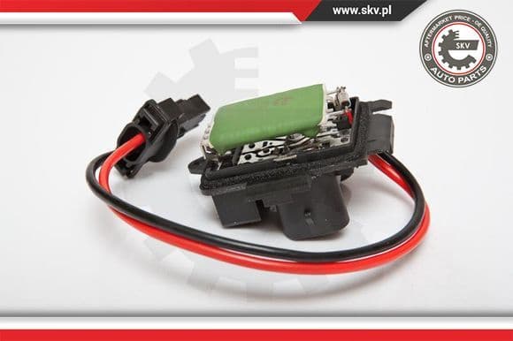 Resistor, interior blower 95SKV066 - image 2