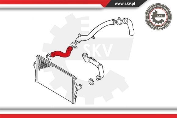 Charge Air Hose 24SKV993 - image 4
