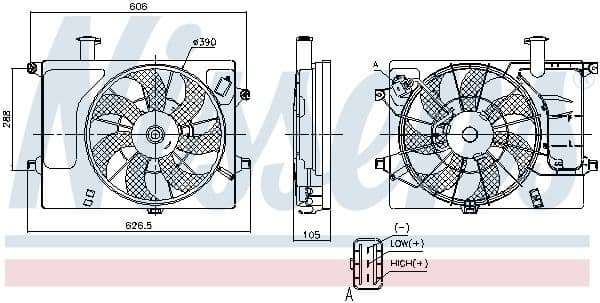 Fan, engine cooling 85897 - image 6