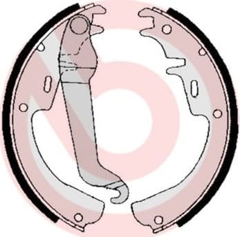 Brake Shoe Set ESSENTIAL LINE S59504