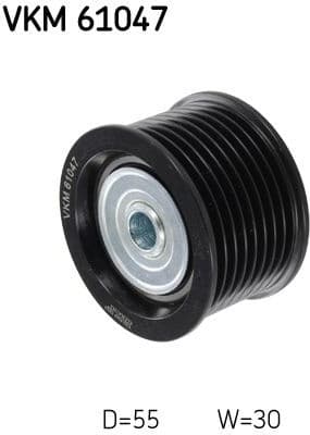 Deflection/Guide Pulley, V-ribbed belt VKM 61047