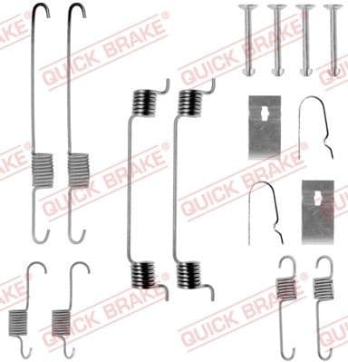 Accessory Kit, brake shoes 105-0699 - image 2