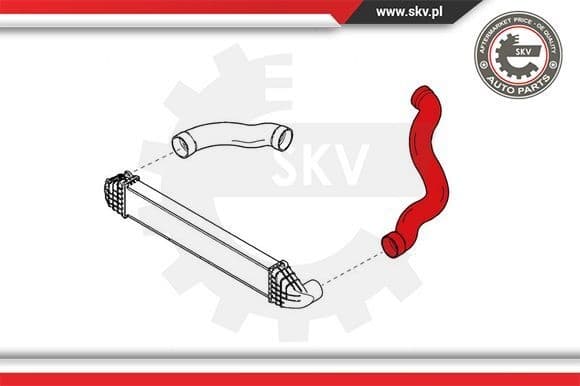 Charge Air Hose 24SKV776 - image 3