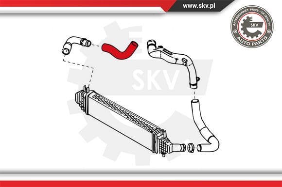 Charge Air Hose 24SKV951