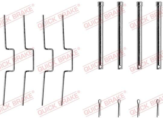 Accessory Kit, disc brake pad 109-1176 - image 2